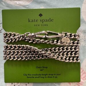 Kate Spade Silver Chain Belt